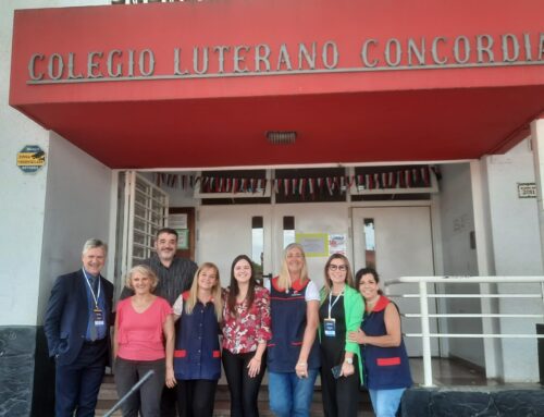“Visita de la Asociación Nacional de Escuelas  Luteranas (ANEL) Brasil”